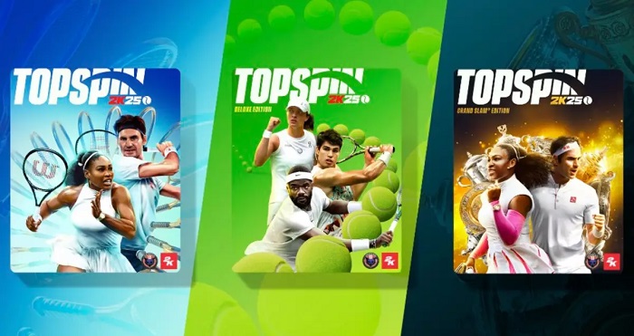 2K Games et Hangar 13 Studios ont révélé la date de sortie du simulateur de tennis TopSpin 2K25.-2