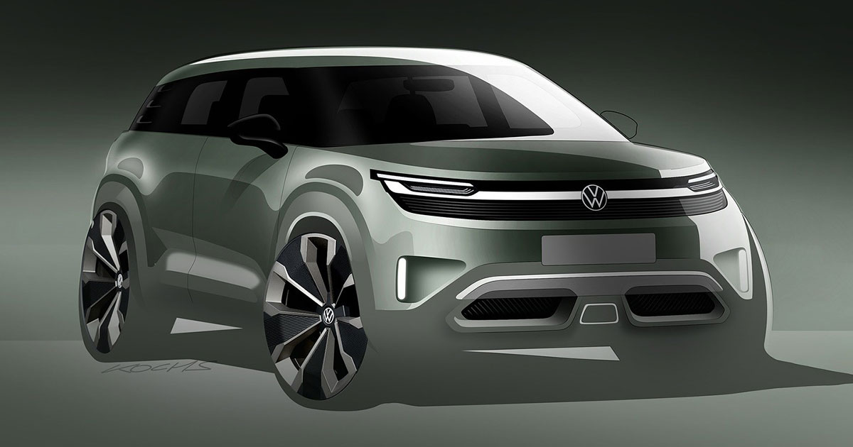 Volkswagen electric crossover - concept 1