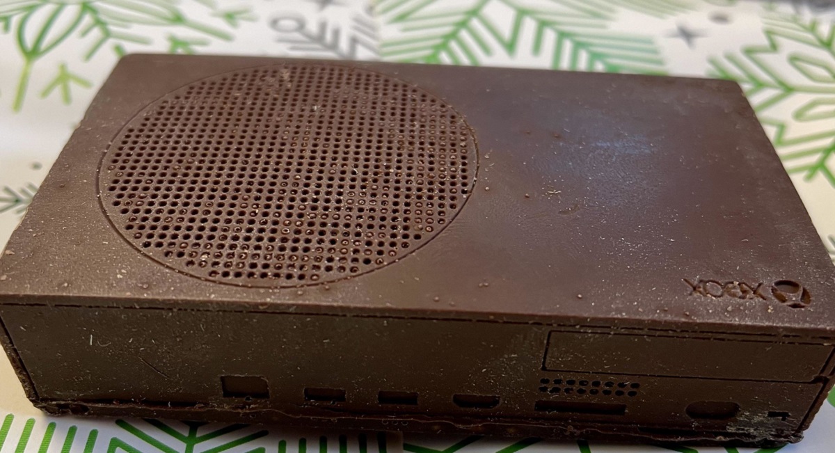 Chocolate Xbox Series S: that's the Christmas gift Microsoft gave to journalists of core publications