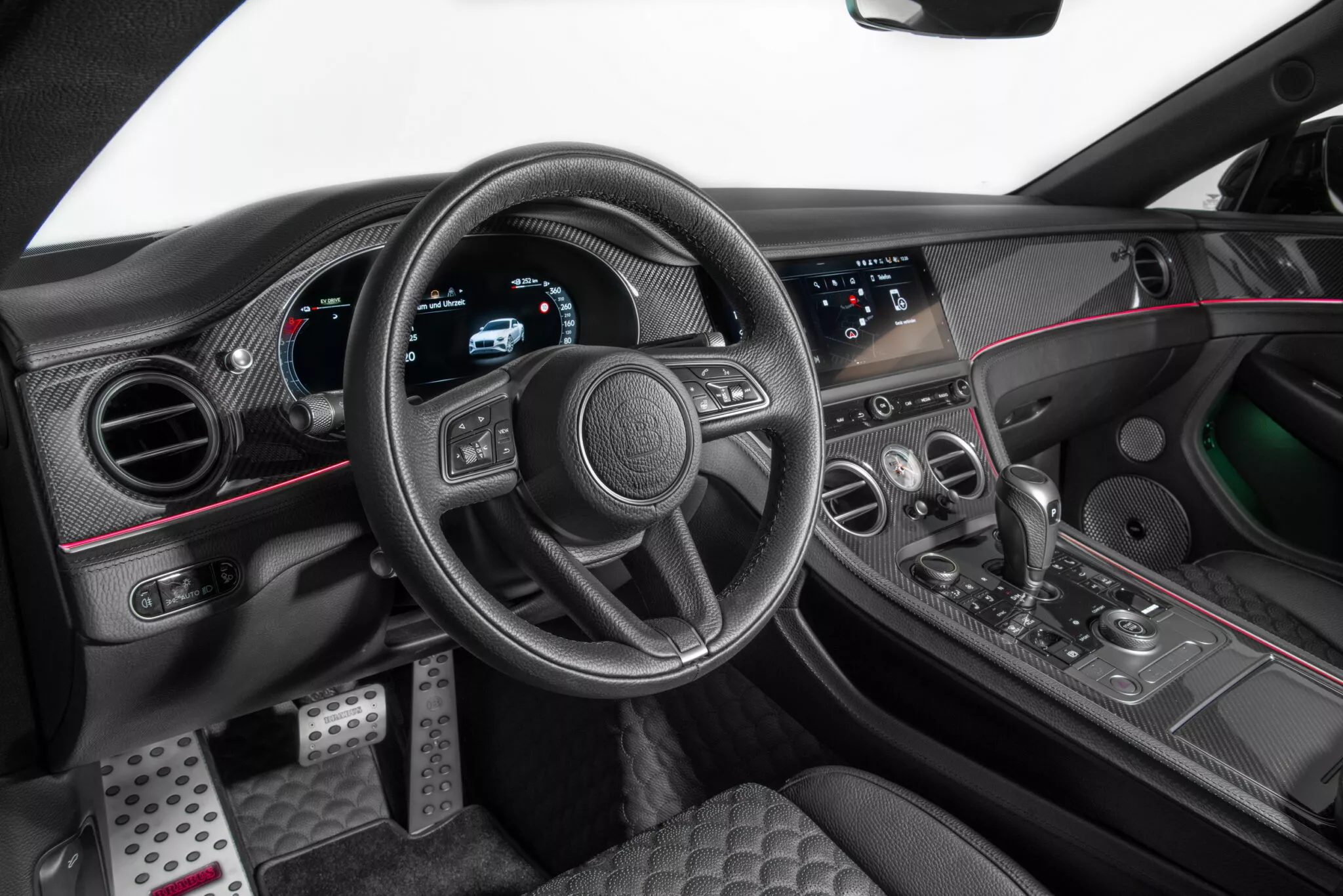 Brabus Glaze Trim и отделка салона