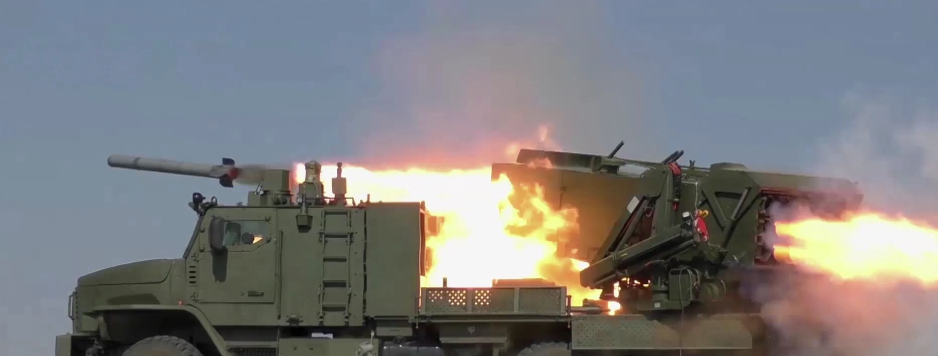 The Russians again claimed that Ukraine was using the latest TOS-2 "Tosochka" heavy flamethrower system with thermobaric missiles, but again without evidence