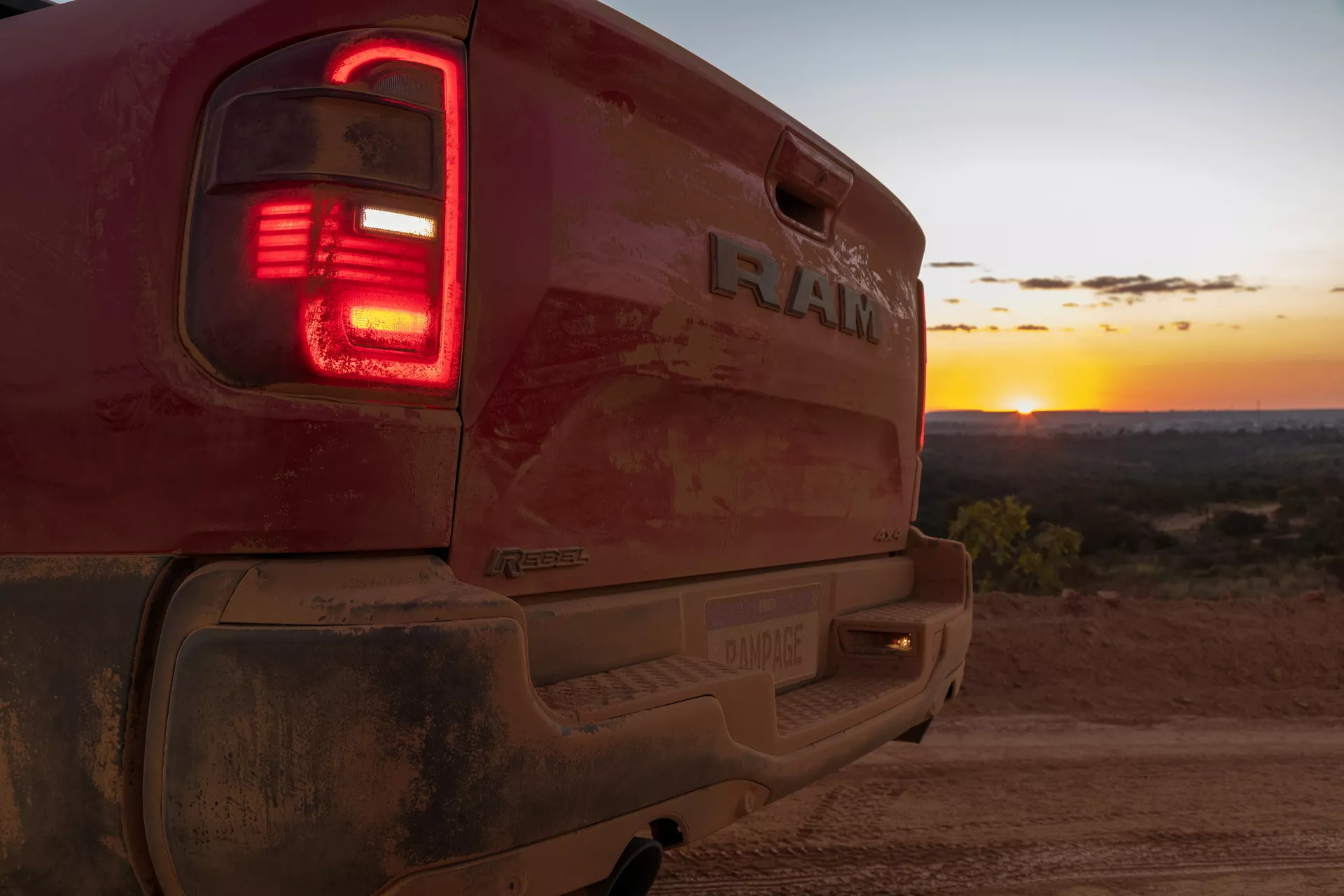 Ram Rampage на дороге