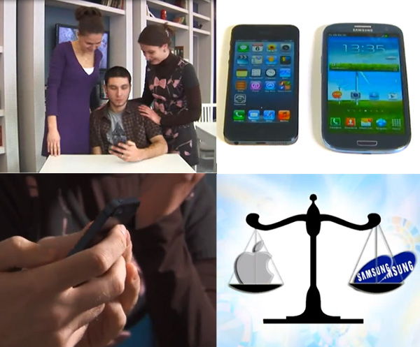 Война Samsung и Apple докатилась до украинских домохозяек (видео)