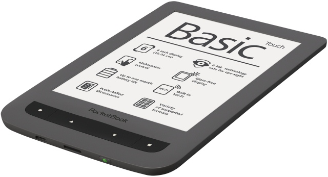 6-дюймовая электронная книга PocketBook Basic Touch (PocketBook 624) в продаже за 1143 грн