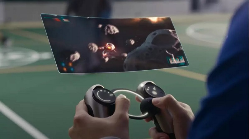Un aperçu du futur : Sony a montré à quoi pourraient ressembler les manettes de jeu, les smartphones, les casques VR, le cinéma en 3D et la technologie des jeux dans dix ans.-2