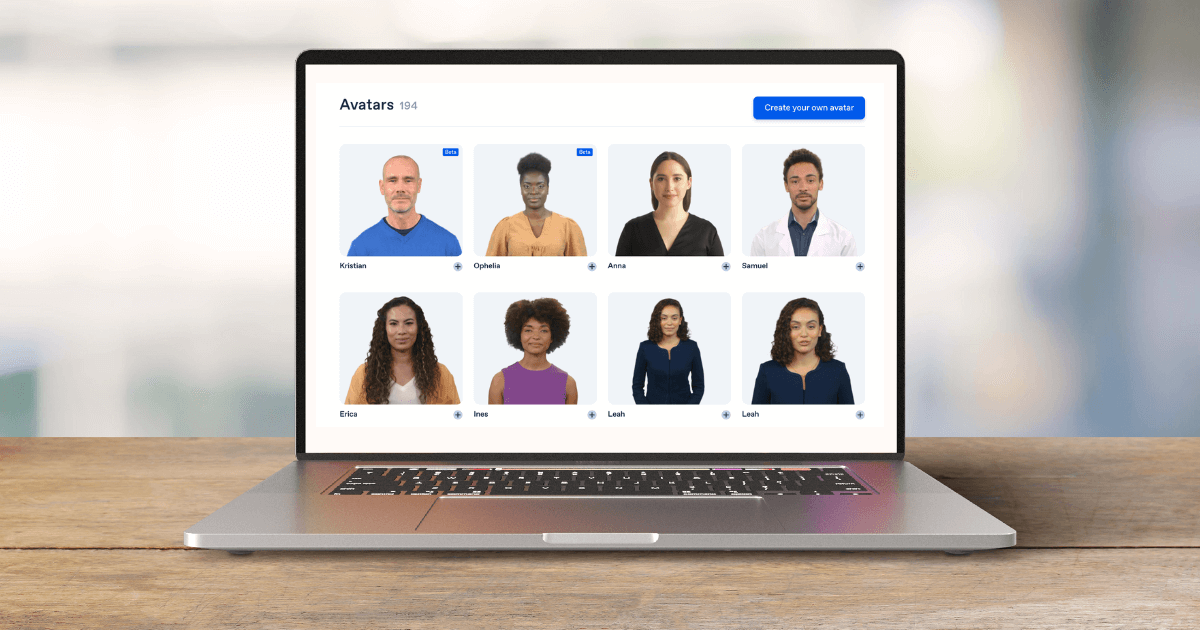 Startup Synthesia onthult expressieve AI-gestuurde avatars