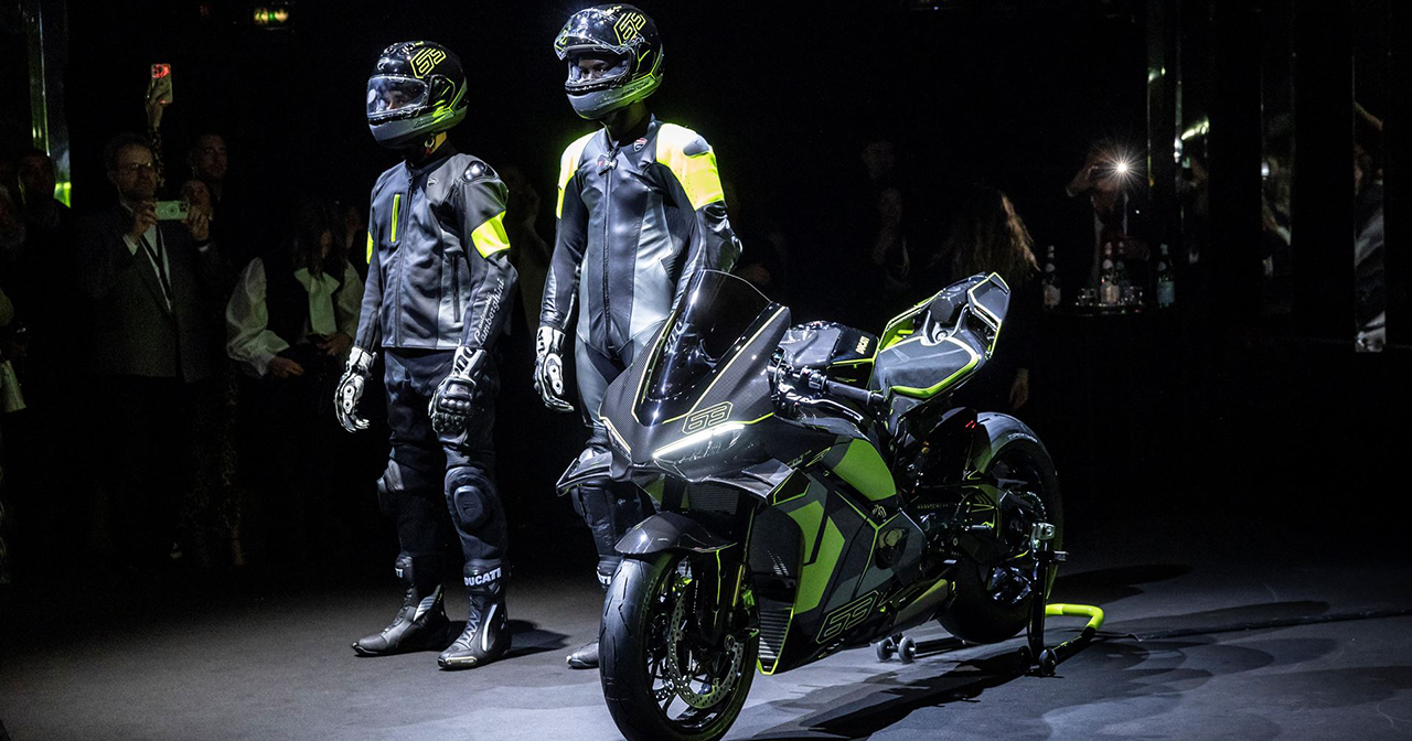 Ducati Panigale V4 Lamborghini sportbike with new design