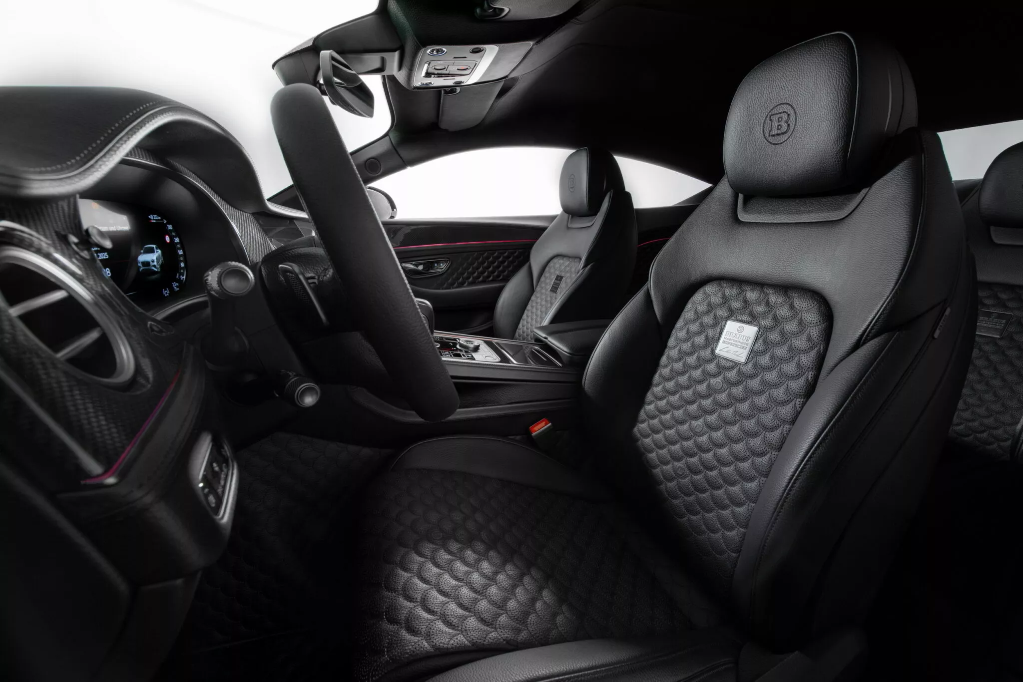 Элементы оформления салона Brabus