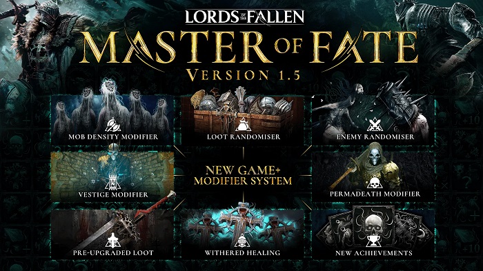 En stor Master of Fate-oppdatering har blitt utgitt for Lords of the Fallen - den vil avslutte støtten for den mørke action-RPG-2