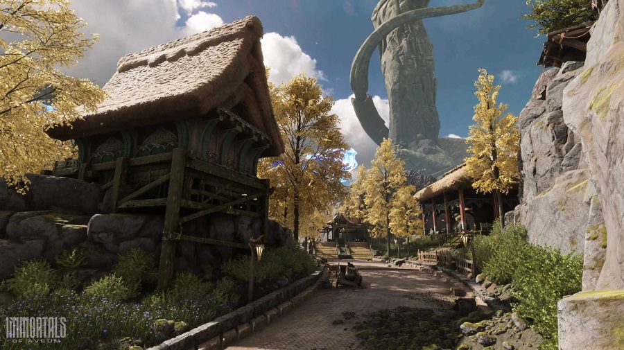 Een pittoresk dorpje en een fort van strijdmagiërs op de nieuwe screenshots van de shooter Immortals of Aveum. De beelden tonen uitstekende graphics en de unieke sfeer van de game-5