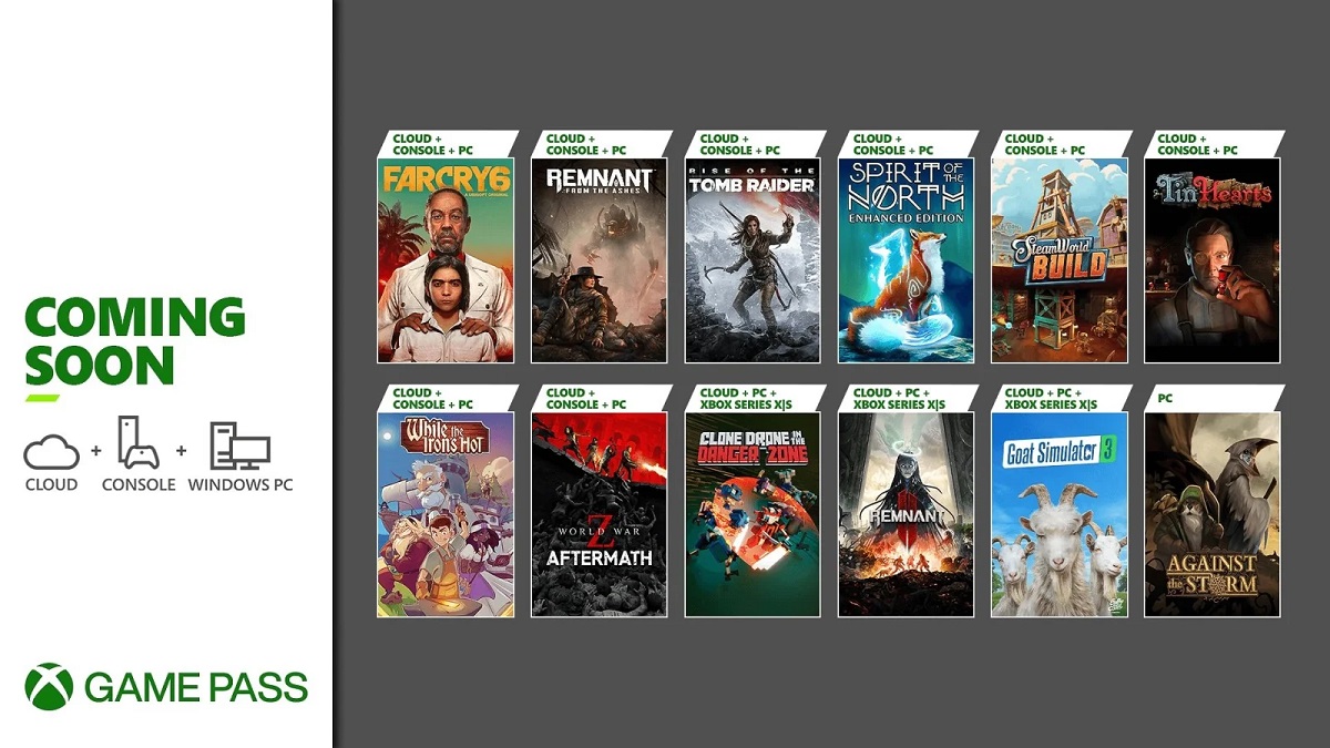 La selezione di giochi di Microsoft: svelato ufficialmente l'elenco delle novità di dicembre del servizio Game Pass