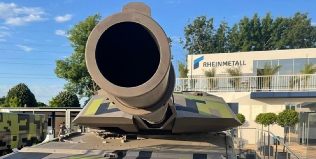 German defence concern Rheinmetall has developed a new 120 mm eKE tank shell that penetrates the most advanced armour