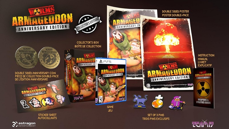 The re-release of the cult tactical game Worms Armageddon will get a collector's set: pre-orders have already started on Amazon-2