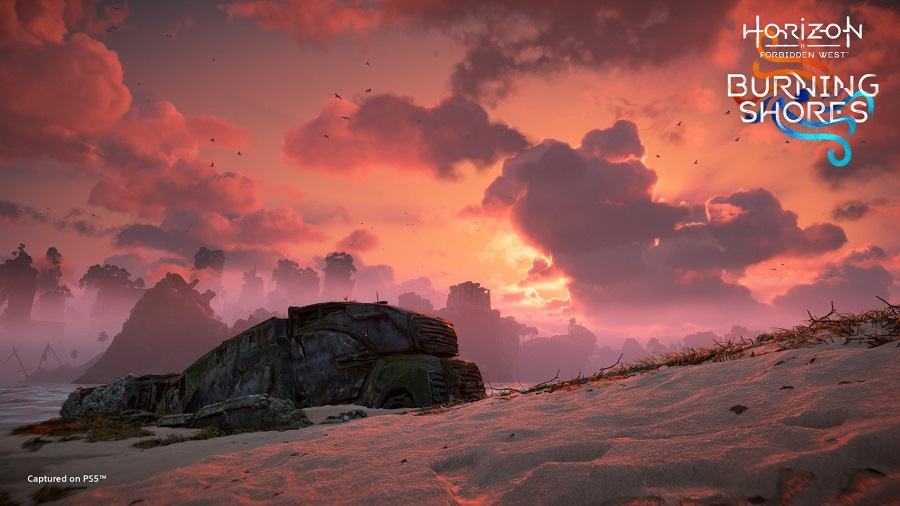 Красота и реалистичность небесного пространства на новых скриншотах дополнения Burning Shores для Horizon Forbidden West-5