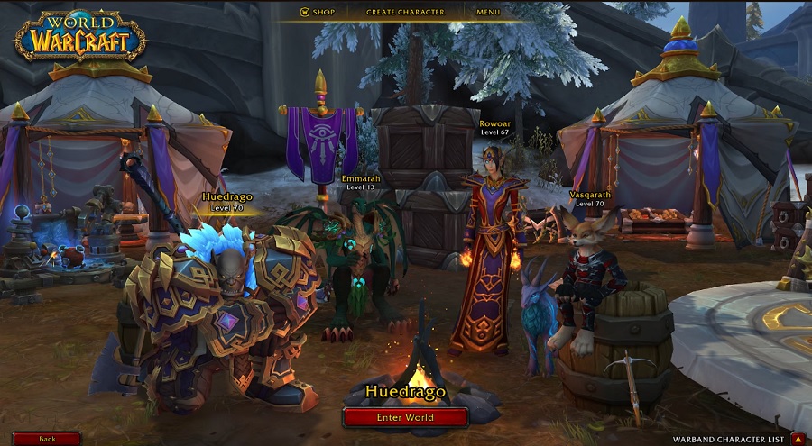 Er is gehoor gegeven aan de verzoeken van gamers: De War Within add-on voor World of Warcraft biedt de mogelijkheid om de voortgang van alle personages op je eigen account te synchroniseren.-2