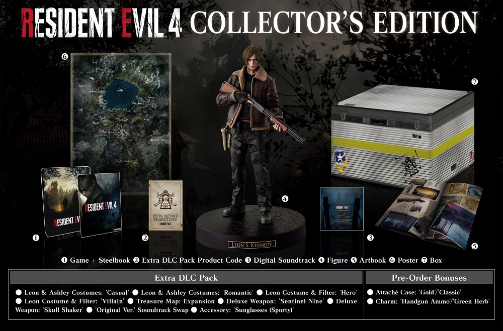 Capcom представила два новых трейлера ремейка четвертой части Resident Evil и сообщила о страте предзаказа с интересными бонусами-4
