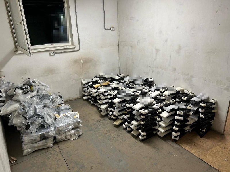 Photo from the scene of the attack on the Russian bombers