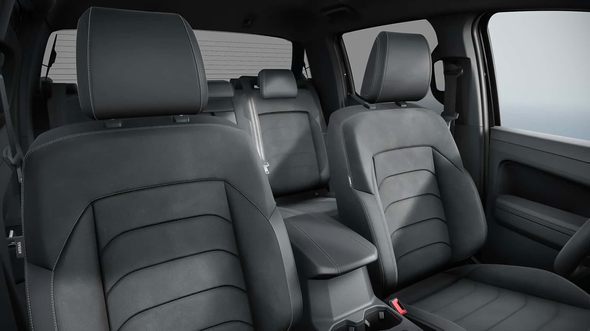 Tail Lights of Volkswagen Amarok Dark Label