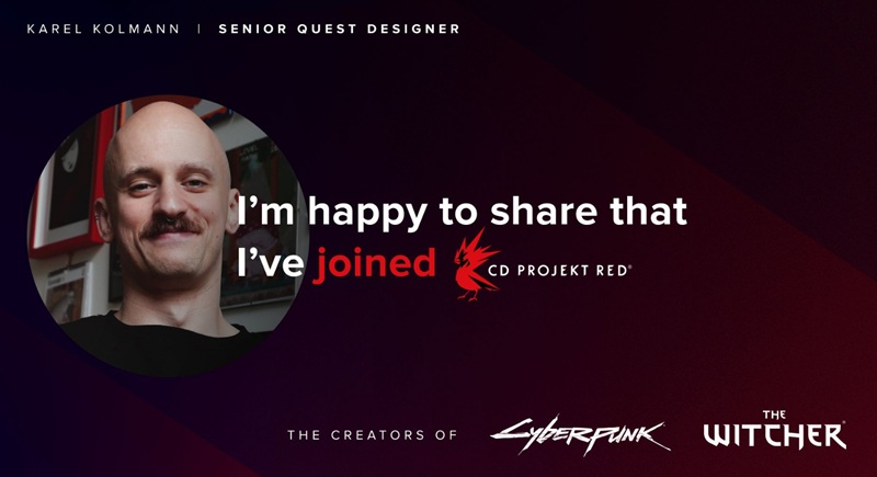 Карел Колманн – старший дизайнер квестов The Witcher 4 в CD Projekt RED