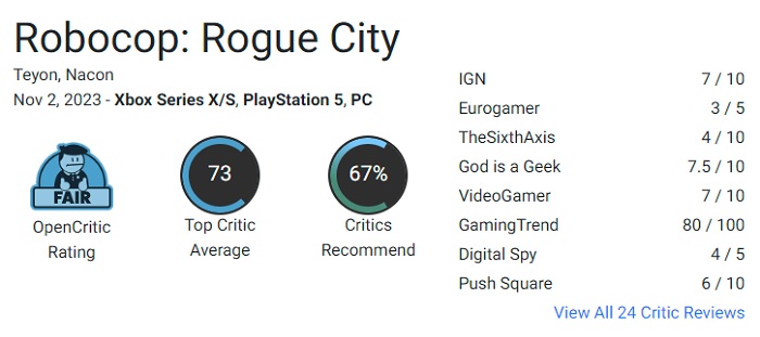 Гра для фанатів: критики стримано оцінили шутер RoboCop: Rogue City-2
