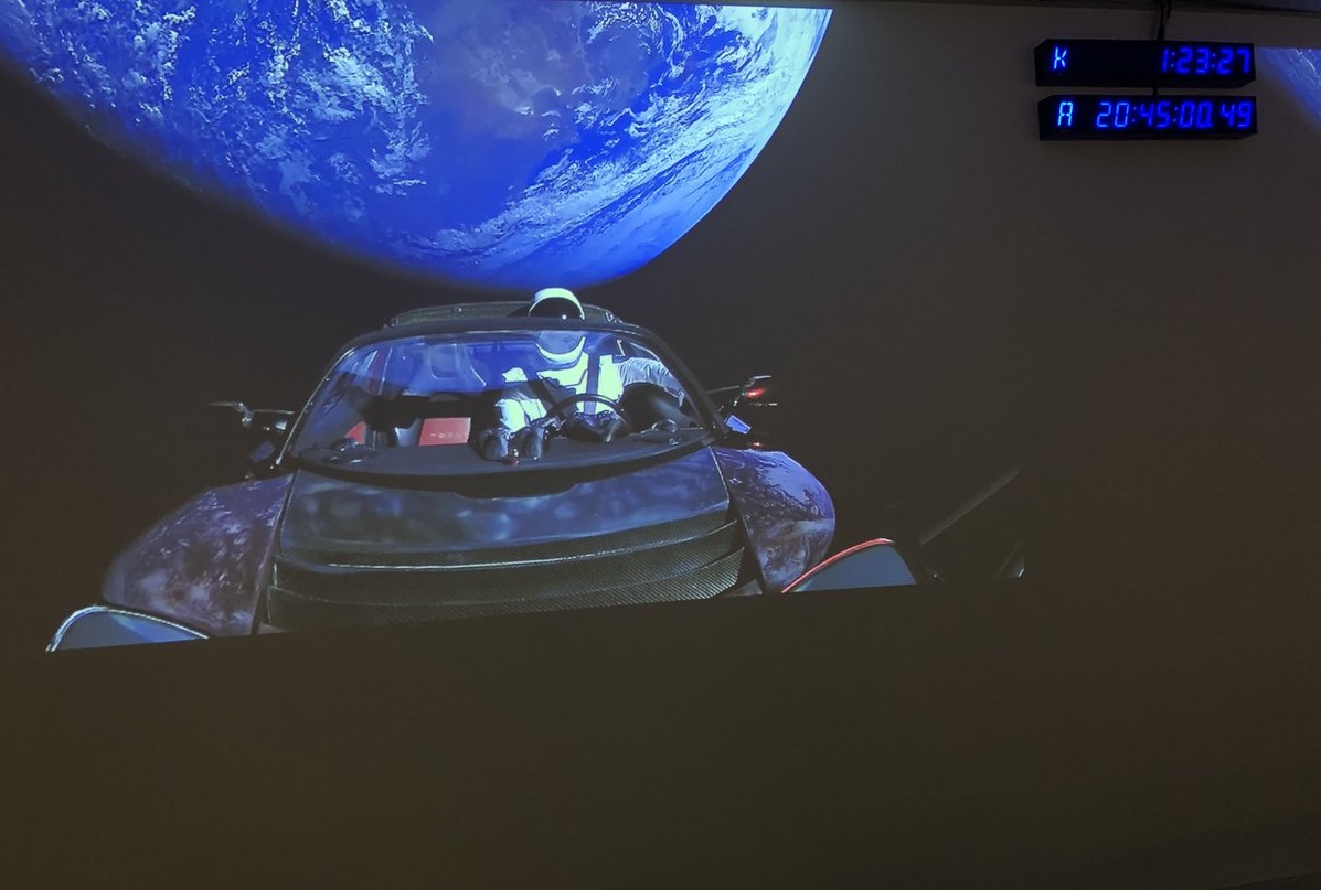 Falcon Heavy tesla roadster in space.jpg