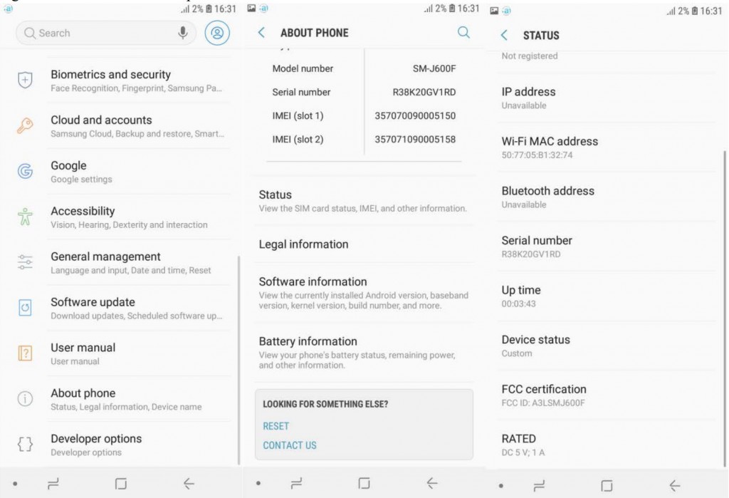 Samsung Galaxy J6 18 Noticed In The Fcc Database Gagadget Com