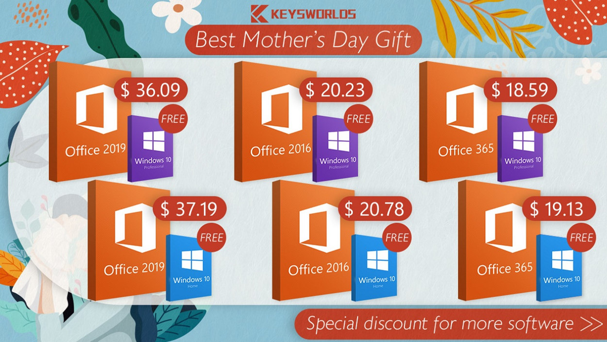 Акция ко Дню матери: Получите Windows 10 совершенно бесплатно!
