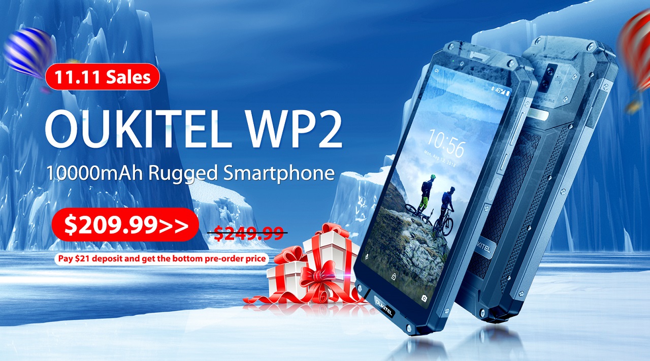 OUKITEL WP2 rugged smartphone 1111 pre-order.jpg