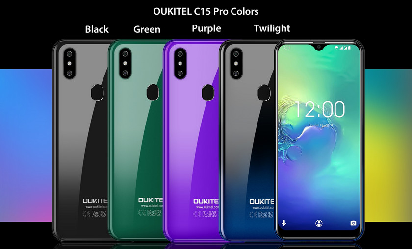 Полные характеристики OUKITEL C15 Pro: что умеет смартфон с «капелькой» за $70