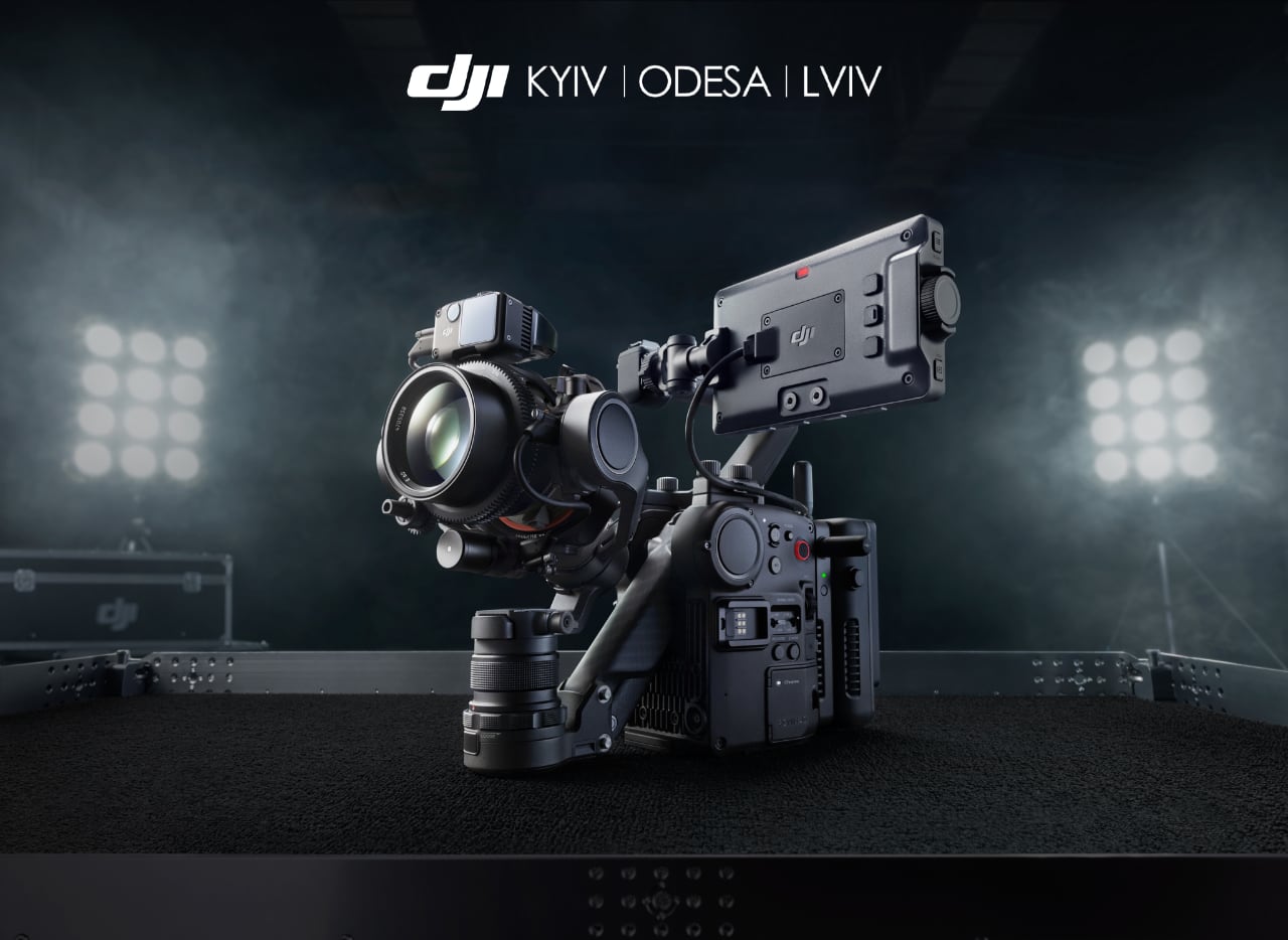 DJI випустила першу в світі кінематографічну камеру з 4-осьовою стабілізацією-6