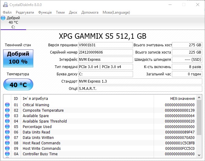 Обзор ADATA XPG Gammix S5 512 ГБ: NVMe SSD-накопитель среднего класса-44
