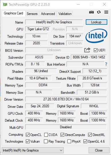 Обзор ASUS ZenBook 13 UX325EA: Intel Tiger Lake и рабочий день без подзарядки в компактном корпусе-46