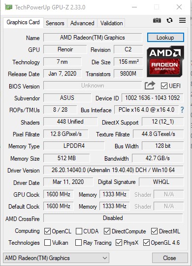 Обзор ноутбука ASUS ZenBook 14 UM433IQ: удачный симбиоз AMD и NVIDIA в компактном корпусе-51