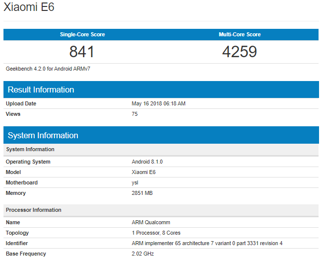 Xiaomi-E6-Geekbench.png