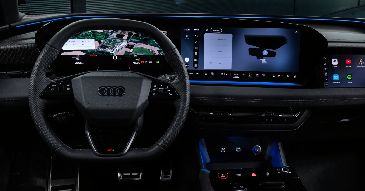 Обновленный руль Audi