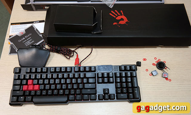 Обзор геймерской клавиатуры A4Tech Bloody B540 с механическими переключателями Greentech-4