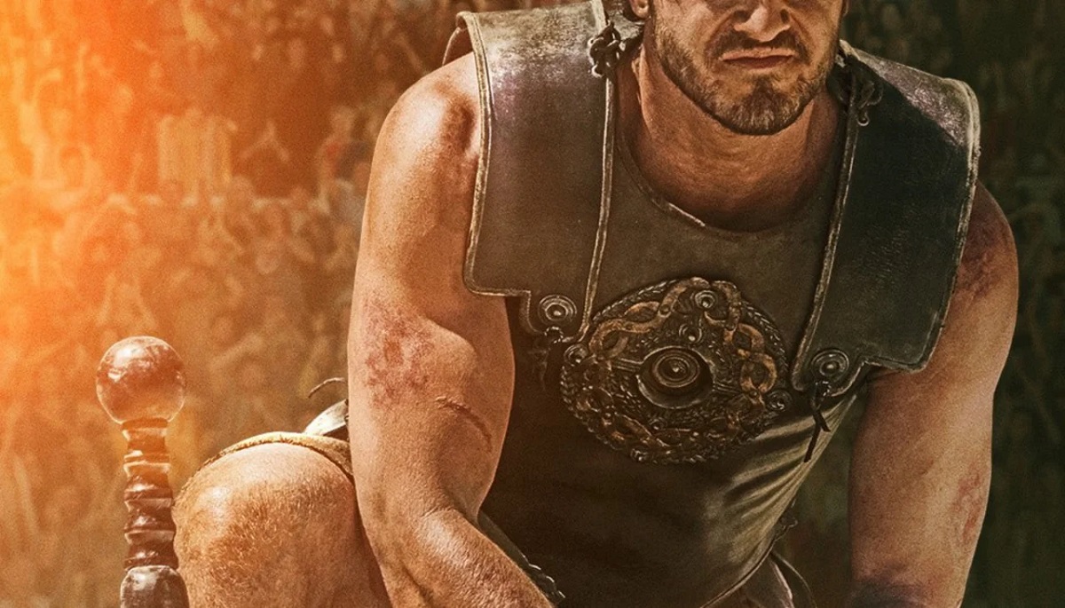 The first poster for Gladiator 2 has been unveiled - the debut trailer will be released on 9 July