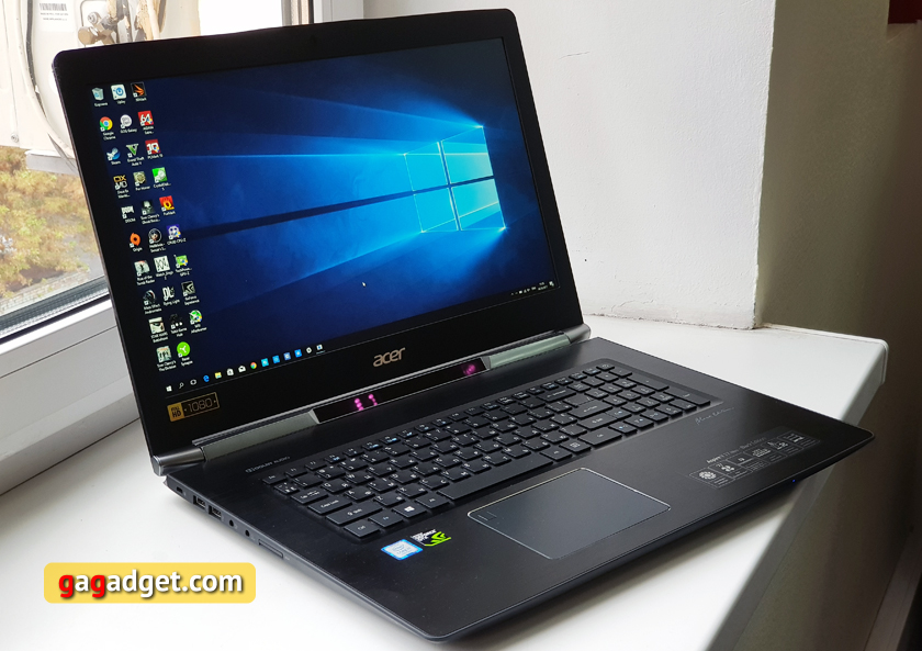 Обзор Acer Aspire V17 Nitro Black Edition: замена десктопа с системой отслеживания взгляда Tobii