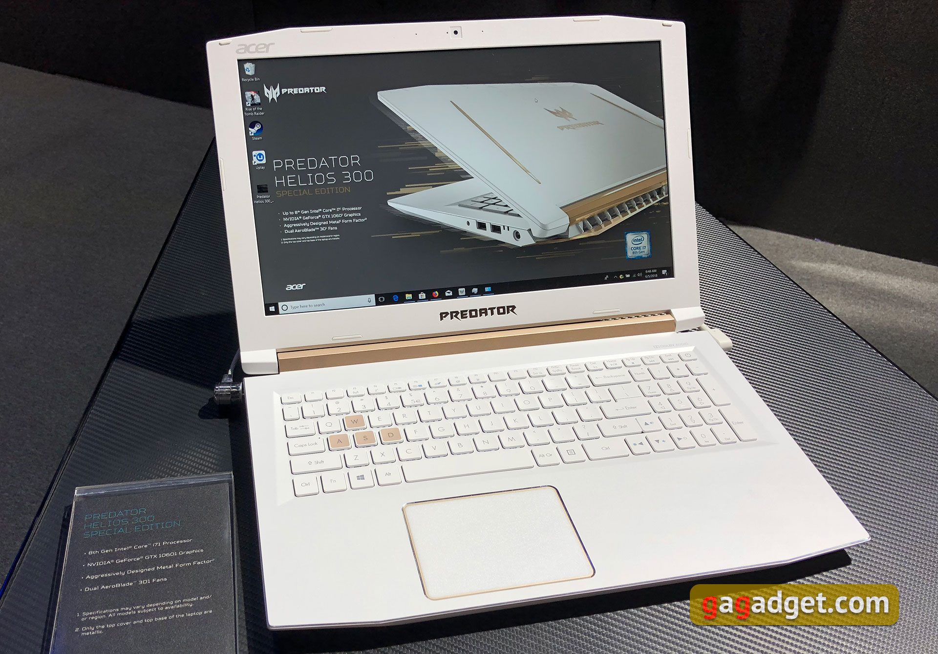 Computex 2018: новые игровые ноутбуки и системные блоки Acer своими глазами