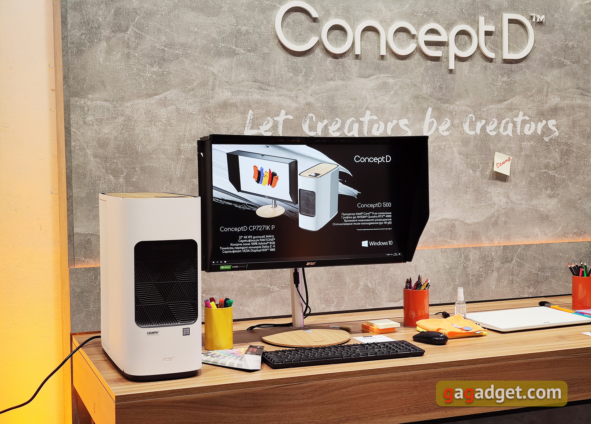 Линейка "творческих" устройств Acer ConceptD в Украине
