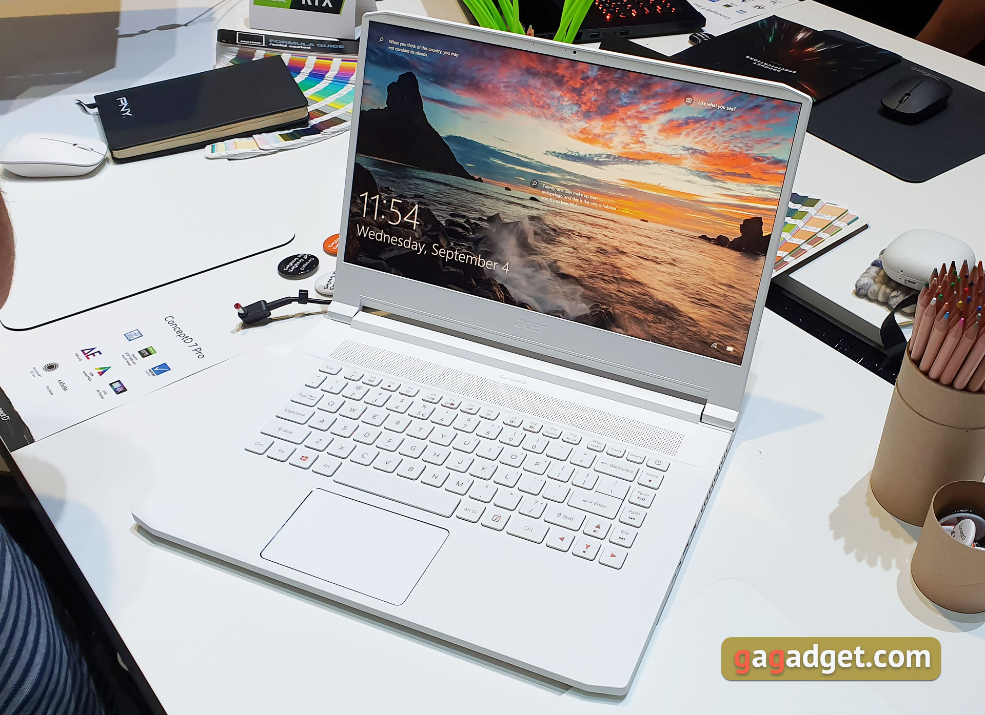 IFA 2019: нові ноутбуки Acer Swift, ConceptD та моноблоки своїми очима-7