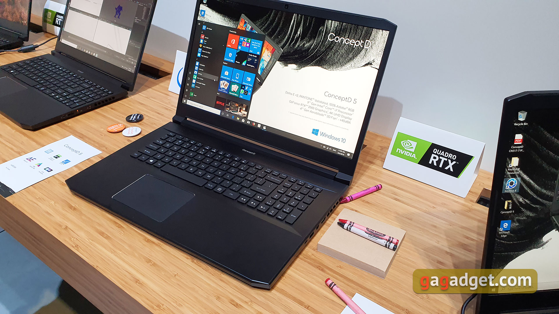 IFA 2019: нові ноутбуки Acer Swift, ConceptD та моноблоки своїми очима-12