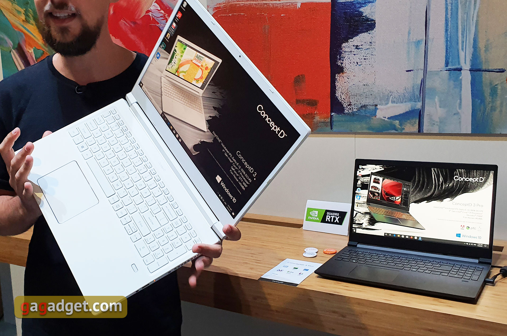 IFA 2019: нові ноутбуки Acer Swift, ConceptD та моноблоки своїми очима-13