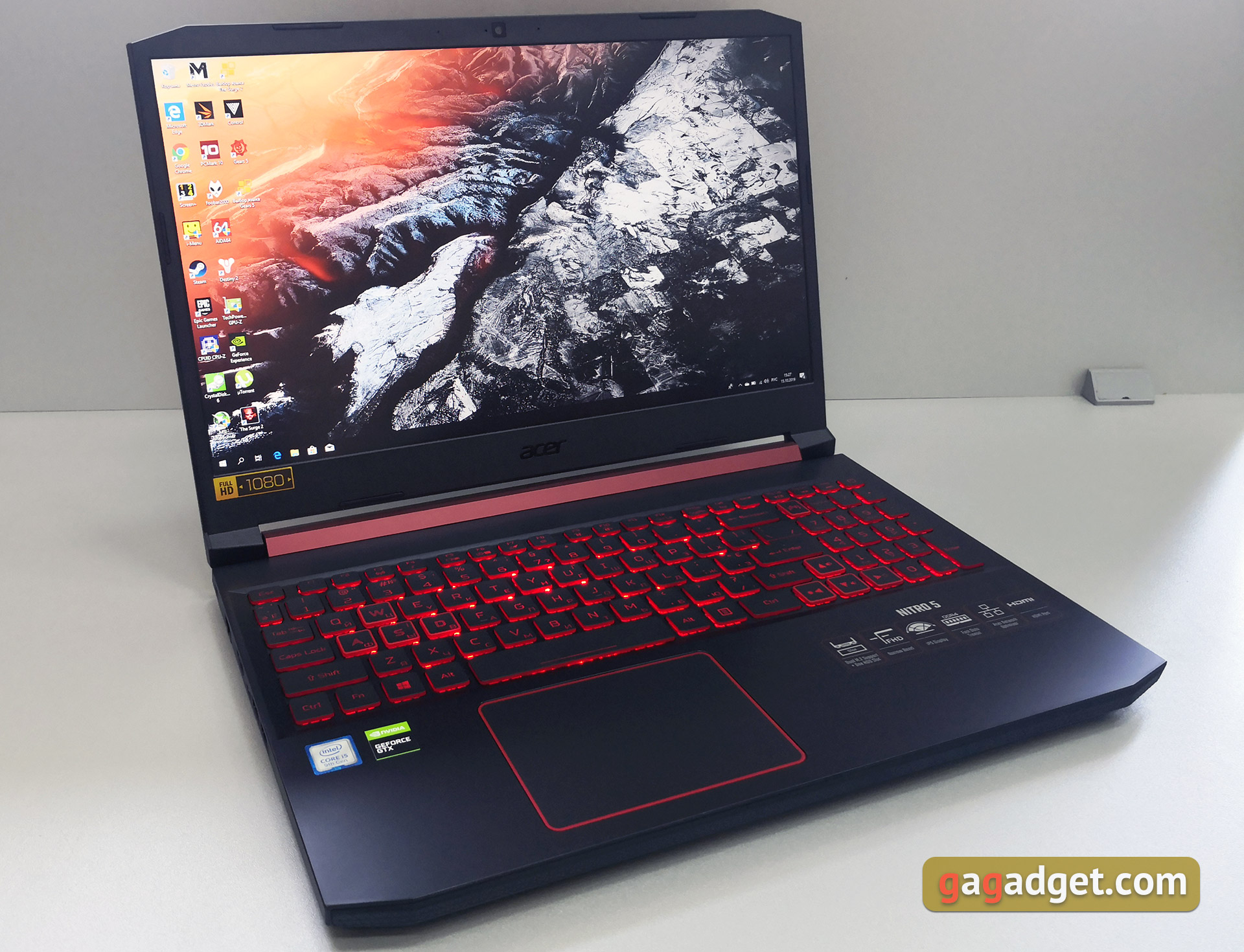 Обзор геймерского ноутбука Acer Nitro 5 AN515-54: недорогой и мощный