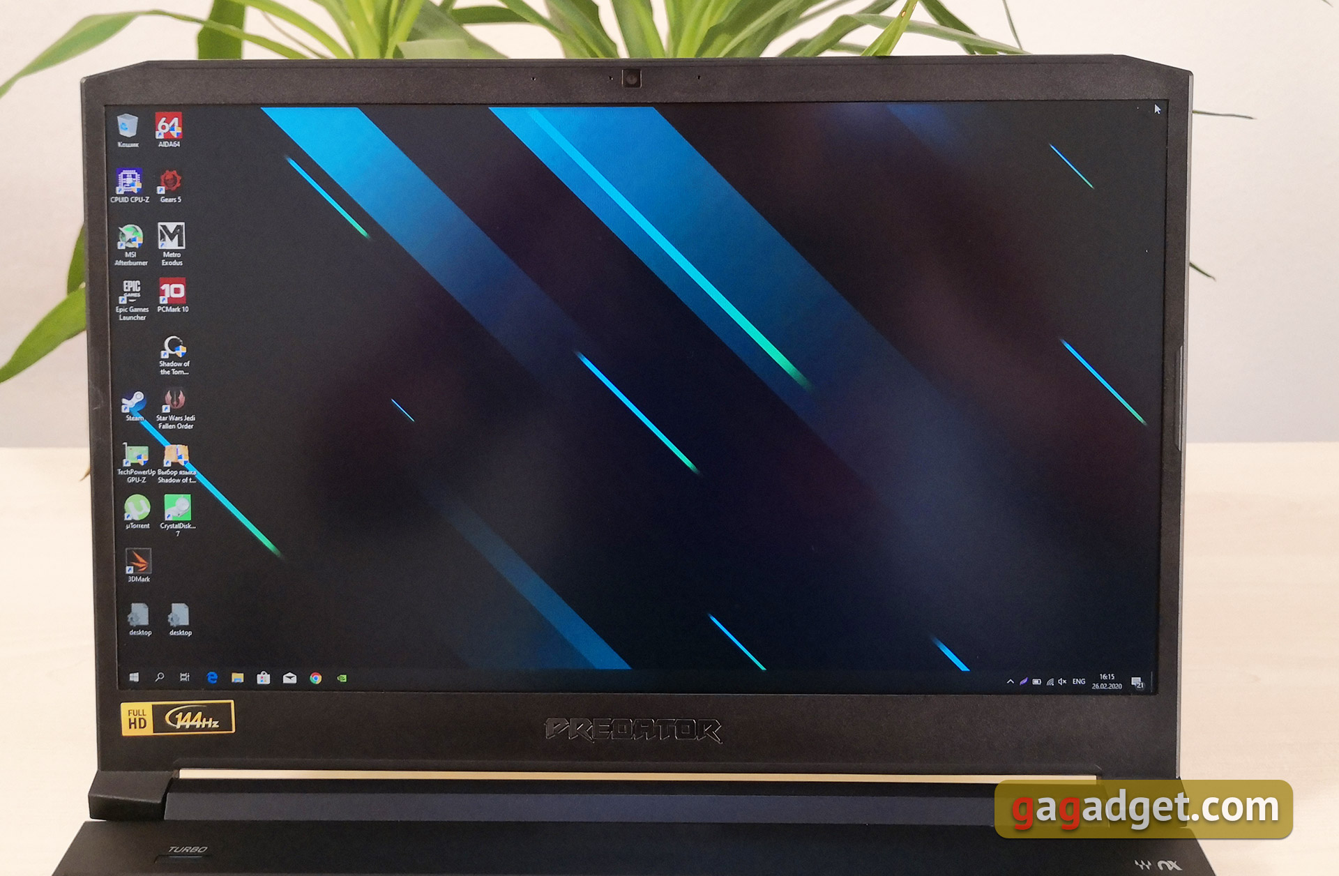Обзор Acer Predator Helios 300: 