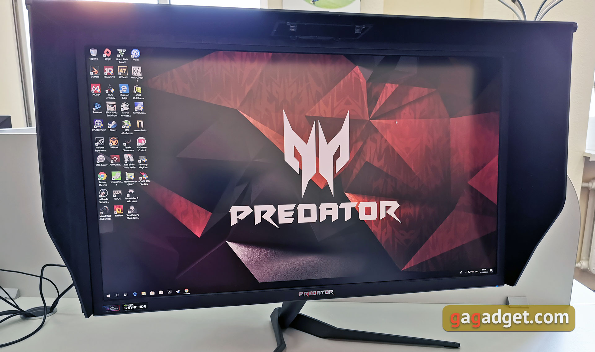 Recenzja Acer Predator X27: wymażony monitor do gier-21
