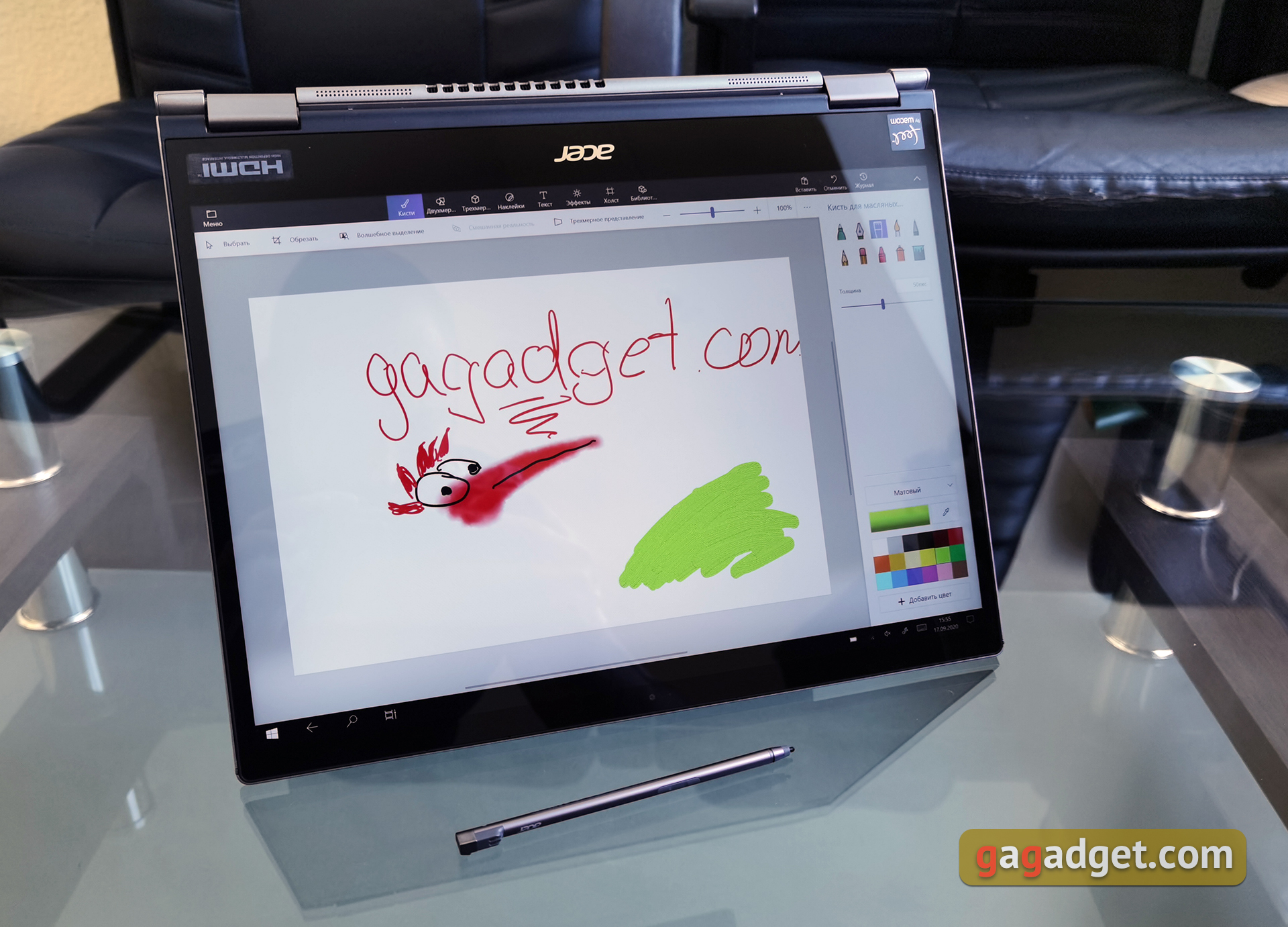Обзор Acer Spin 5 SP513-54N: ноутбук-трансформер на Core i7 с отличным 13.5-дюймовым экраном-24