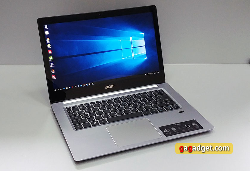 Обзор Acer Swift 3: недорогой металлический ноутбук для работы и учёбы-5