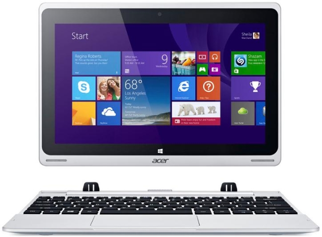 Acer выпустит трехрежимный планшет Aspire Switch 10 на Windows 8.1