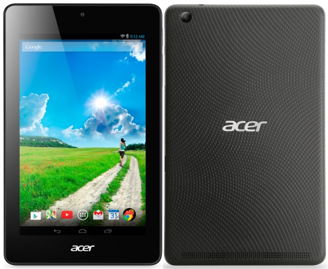 Acer готовит к выпуску бюджетный 7-дюймовый планшет Iconia One 7